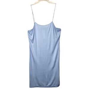 Akris Baby Pastel Powder Blue Slip Dress